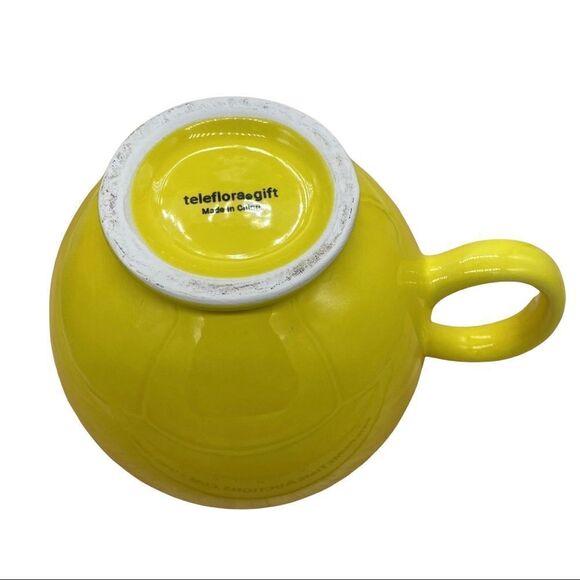 Teleflora Yellow Happy Face Mug - Picture 8 of 10